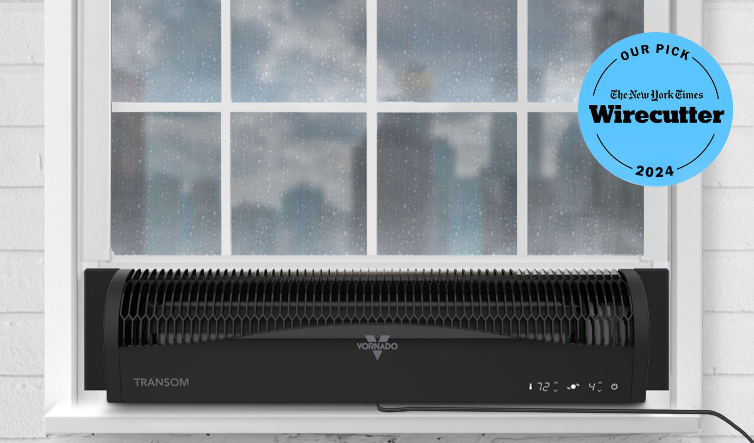 Vornado Transom window fan — New York Times Wirecutter 2024 pick